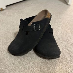 Birkenstock Suede Leather Boston
